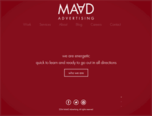 Tablet Screenshot of maad.co.ug